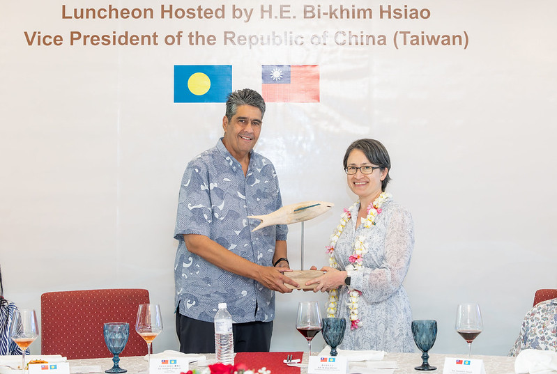 Vice President Hsiao hosts appreciation banquet in Palau