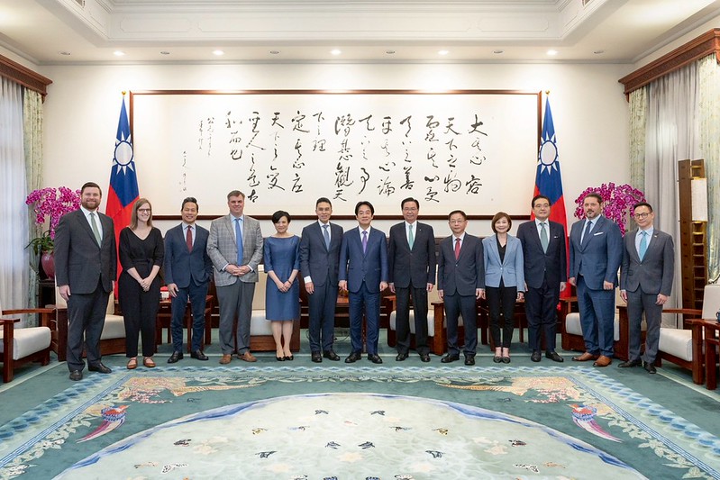 President Lai meets Global Taiwan Institute media delegation
