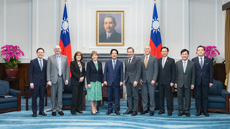 President Lai meets bipartisan delegation from US Senate Committee on Foreign Relations
 