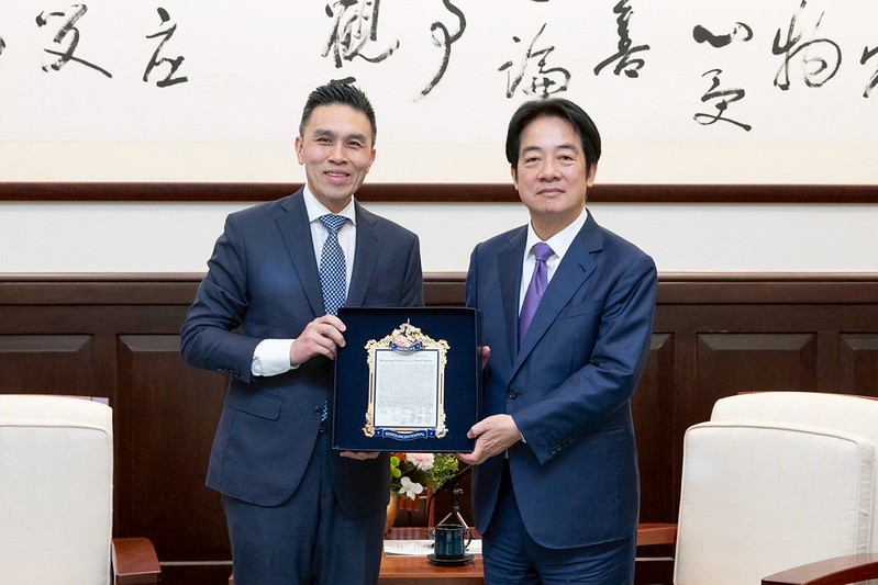 President Lai meets Global Taiwan Institute media delegation
