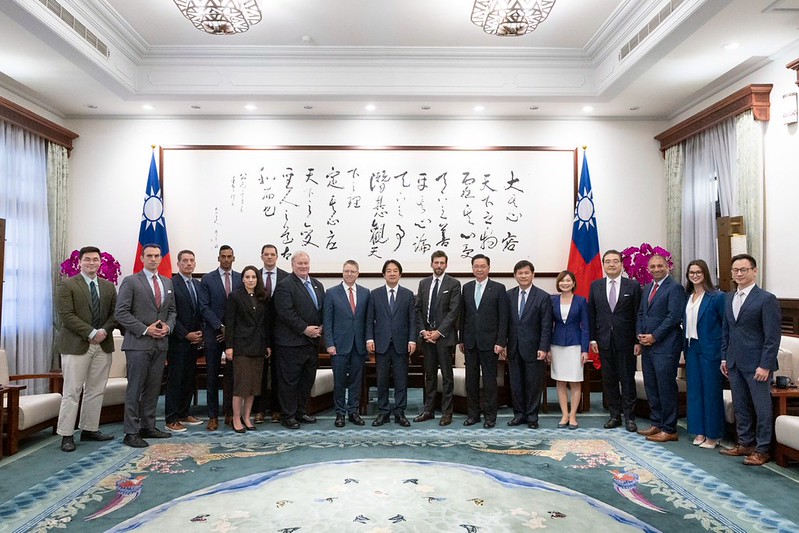 President Lai meets delegation from US Foundation for Defense of Democracies