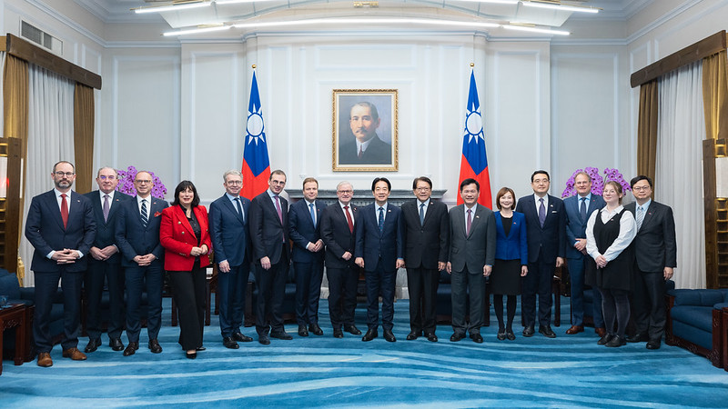 President Lai meets delegation from European Parliament