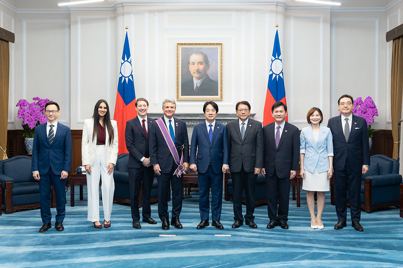 President Lai confers decoration on US House Foreign Affairs Committee Chairman Emeritus Michael McCaul