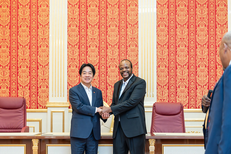 President Lai meets Queen Mother Ntombi Tfwala and visits International Convention Centre of Kingdom of Eswatini  