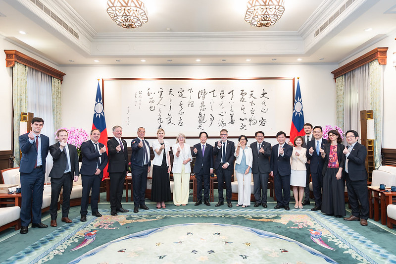 President Lai meets delegation led by French National Assembly Taiwan Friendship Group Chair Marie-Noëlle Battistel