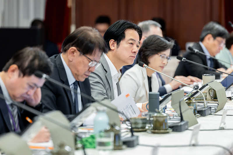 President Lai presides over ninth meeting of National Climate Change Committee