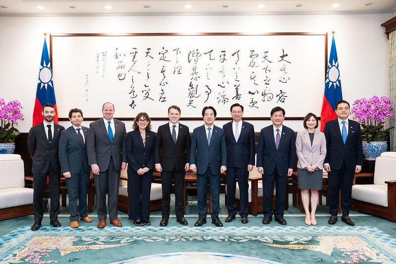 President Lai meets US House Committee on the Budget Ranking Member Brendan Boyle