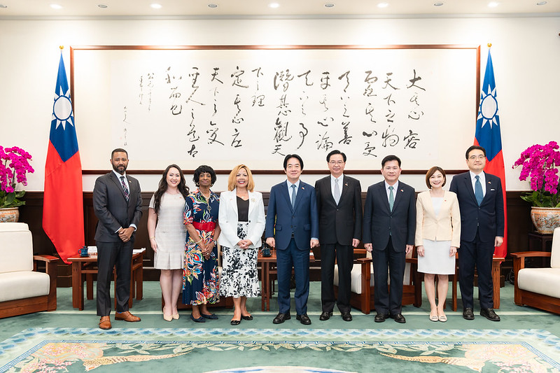 President Lai meets delegation led by US Congressional Black Caucus Vice Chair Lucy McBath