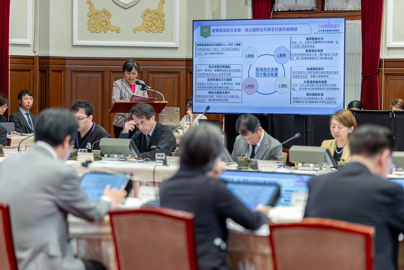 President Lai presides over eighth meeting of Whole-of-Society Defense Resilience Committee
 