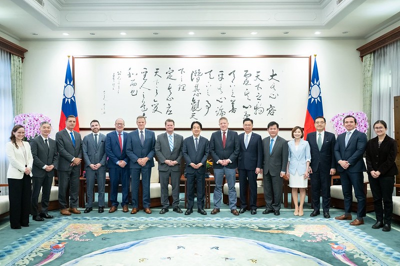 President Lai meets delegation from Institute for Indo-Pacific Security