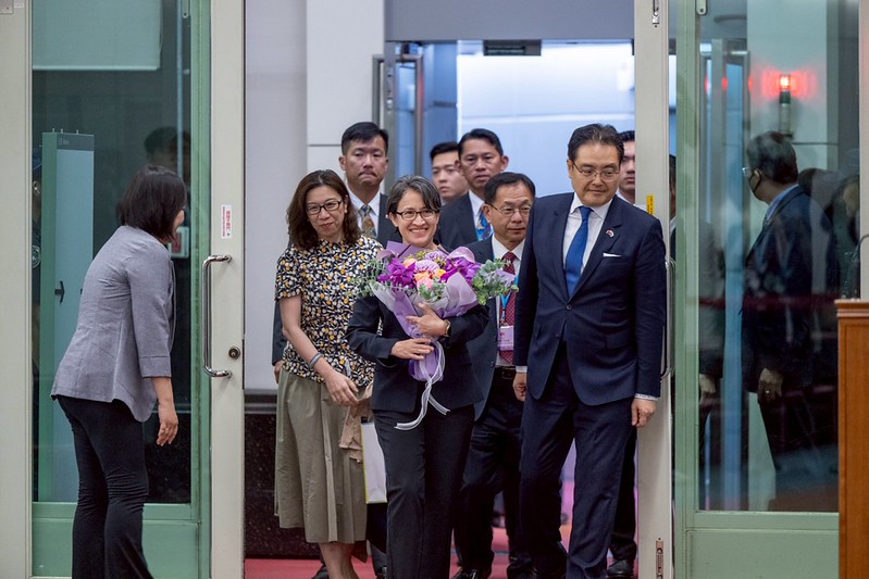 Vice President Hsiao issues remarks after state visit to Palau