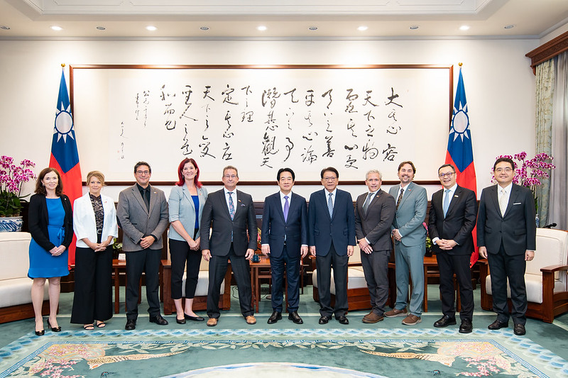 President Lai meets Canadian parliamentary delegation from Bloc Québécois
 