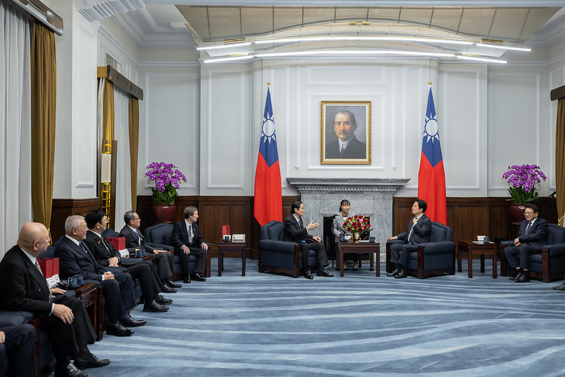 President Lai meets Japan-Taiwan Friendship Association Chairman Eto Seishiro