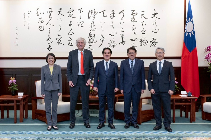 President Lai meets with 2025 Nobel physics laureate Dr. John M. Martinis