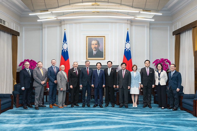 President Lai meets delegation led by Wyoming Governor Mark Gordon