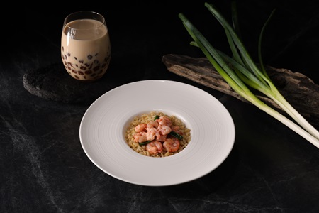 Stir-fried Shrimp over Rice