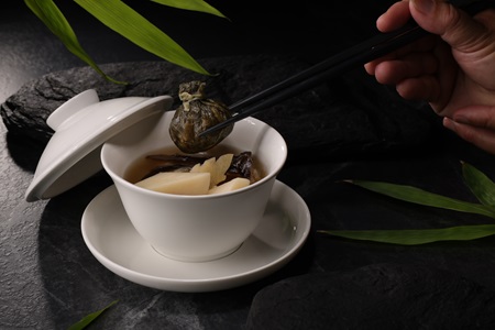 Chicken Soup with Bamboo Shoot & Dried Radish